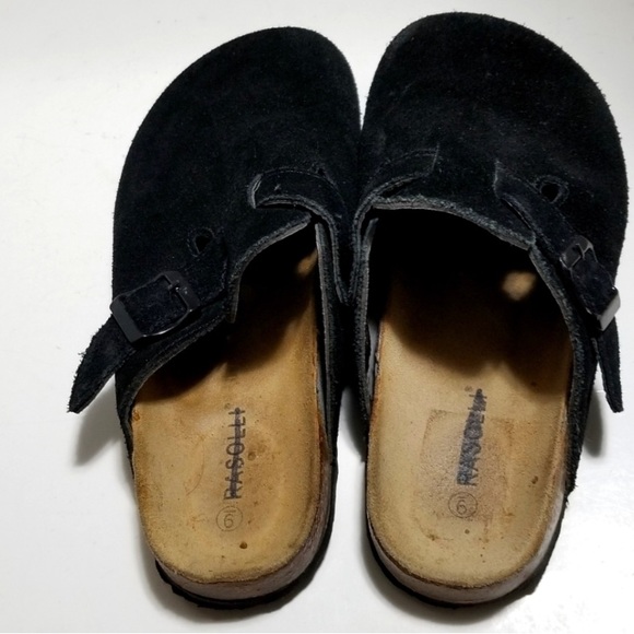 Real suede Boston clogs - Picture 2 of 8